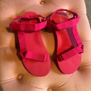 Hot Pink Women's Sandals